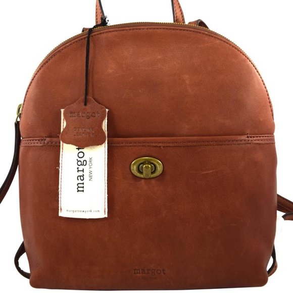 margot leather backpack
